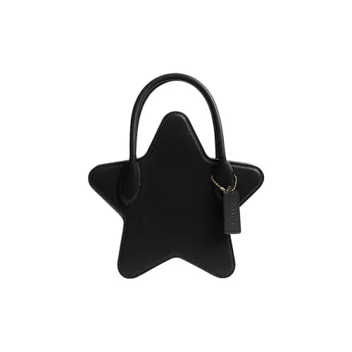 COACH Сумка через плечо из коровьей кожи мини-сумка для женщин черного цвета