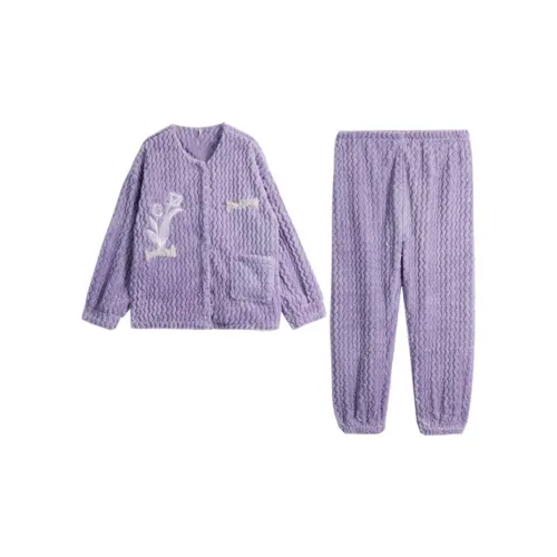 Dorame Фиолетовый Женские Пижамные Комплекты