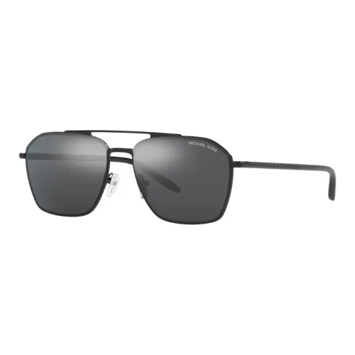 MICHAEL KORS Металл Aviator Солнцезащитные очки Мужской Черный