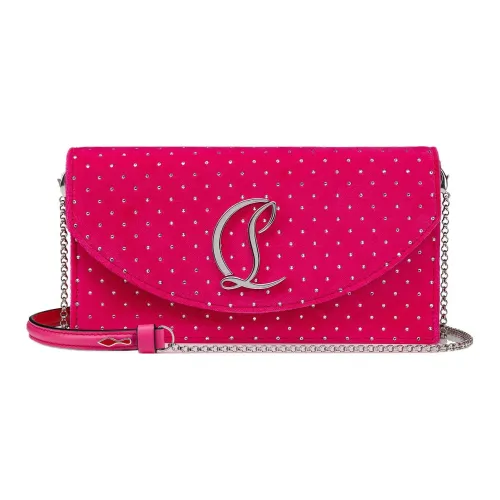 CL LUBOTING Вельвет Сумка через плечо Клатч Женский Розовый