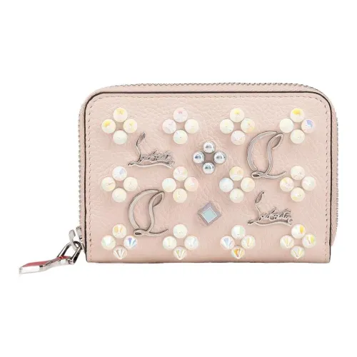 CL LUBOTING с рельефным узором телячья кожа кошелек для монет женский светлый цвет янтаря