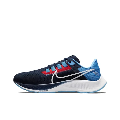 Nike Pegasus 38 Low Топ Марафон Беговые кроссовки Мужской Синий