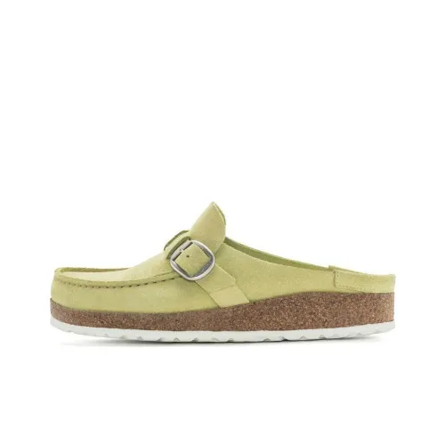 Биркенсток Buckley Домашние тапочки Женские Желтый Зеленый Узкая версия