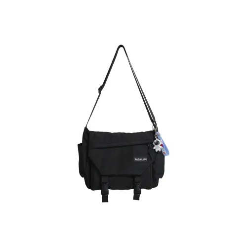 OUZIHUANG Водонепроницаемый Oxford Сумка через плечо Большая Унисекс Черная