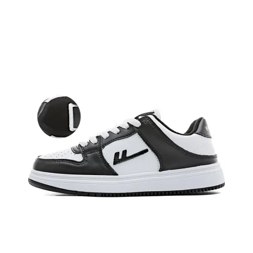 Warrior Термозащищенные Устойчивые к истиранию Противоскользящие Низкие Кроссовки для скейтбординга Женские Черный Белый