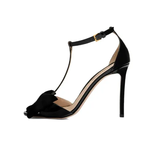 TOM FORD One Ремень Сандалии 10,5 см Женские Черные