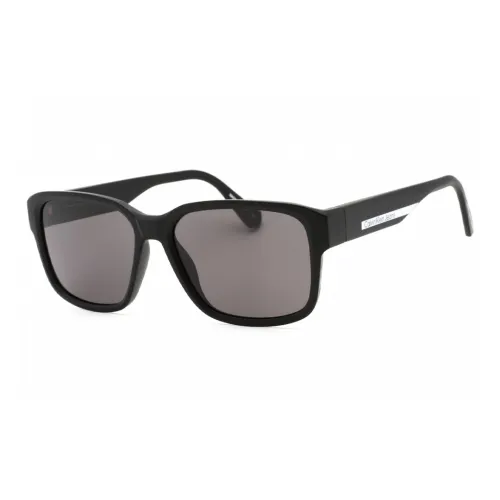 CK Calvin Klein Пластик Квадратные Солнцезащитные очки Женские Черные