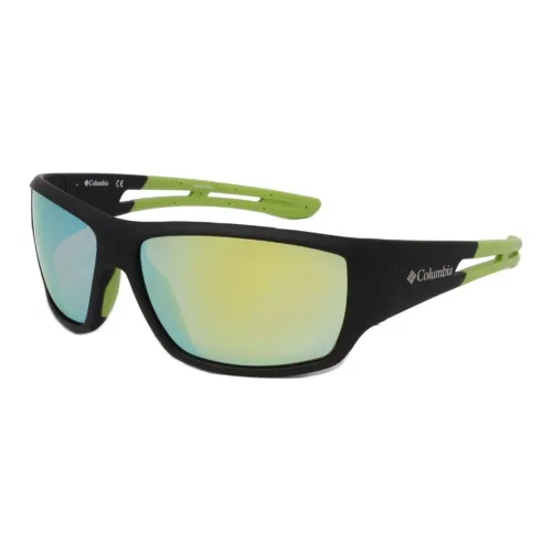 Columbia Пластик Прямоугольный Солнцезащитные очки Мужской Черный
