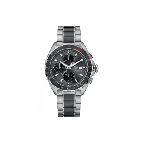 TAG HEUER Автоматический Механический Механизм Мужские Часы 44mm*15mm Черный