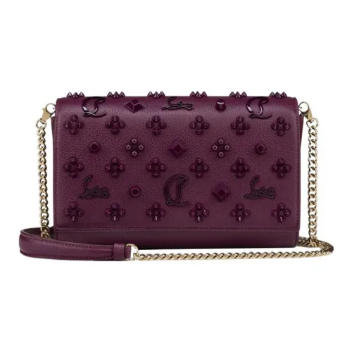 CL LUBOTING Рельефная Телячья Кожа Одно Плечо Через Плечо Клатч Женский Фиолетовый