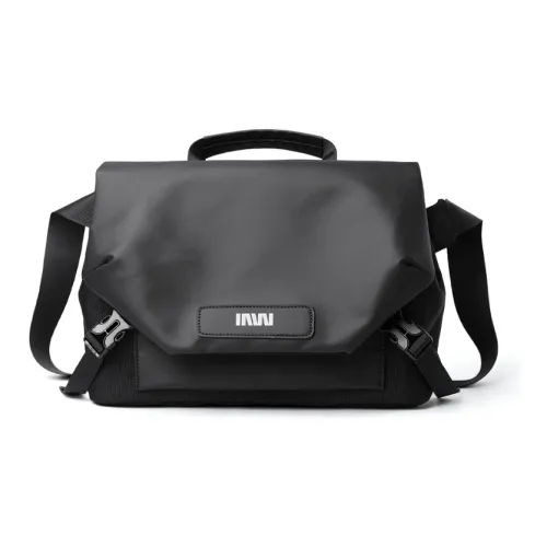 SEPTWOLVES ПВХ с Оксфордской байкерской сумкой сумка через плечо сумка-слинг QPL стандартная унисекс черный