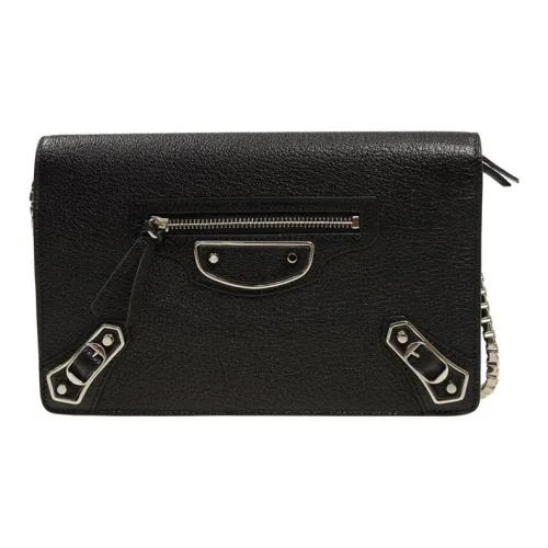 Balenciaga Сумка через плечо из коровьей кожи мужская черная