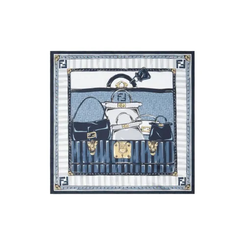 FENDI Шелковые шарфы для женщин