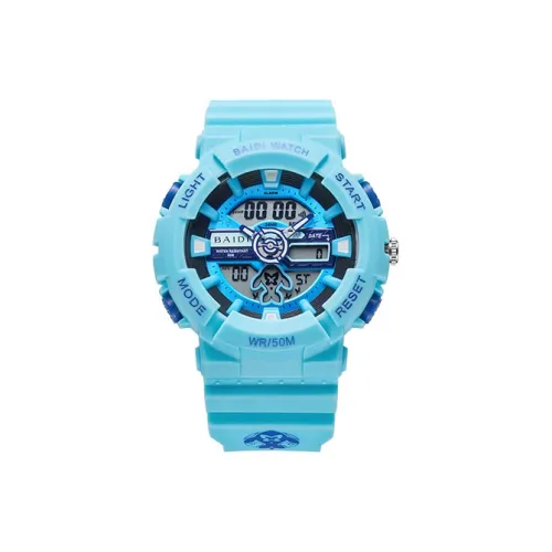 BAIDI Электронный механизм Мужские часы 51mm*51mm*17mm Синий