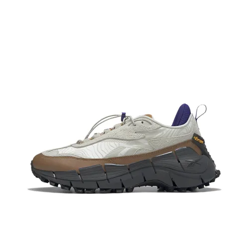 REEBOK Zig Kinetica 2,5 Low Беговые кроссовки Унисекс Черный Коричневый Серый