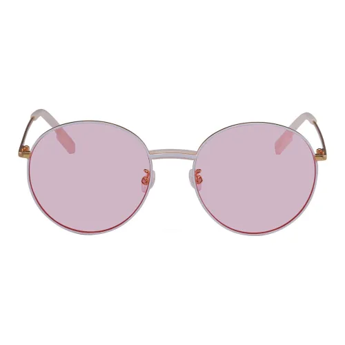 KENZO Металл Круглые Солнцезащитные очки Унисекс Серебряный