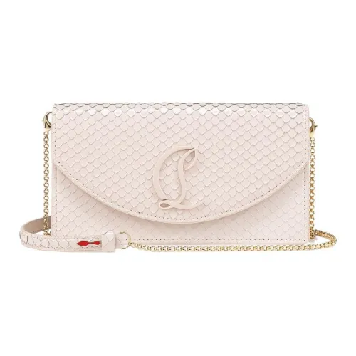 CL LUBOTING Лакированная кожа Телячья кожа Одно плечо Клатч Женские Бежевый