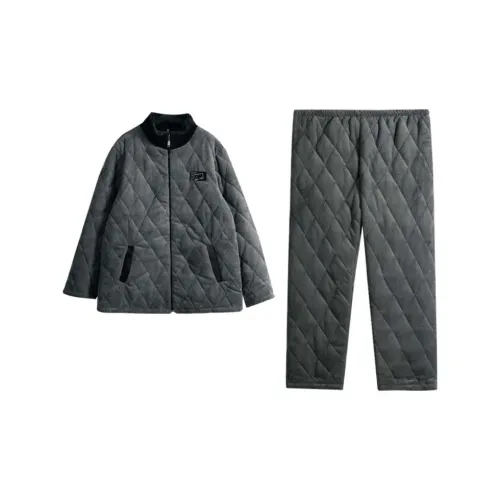 Dorame Gray Men's Pajama Sets Dorame Серый Мужской Пижамные Комплекты