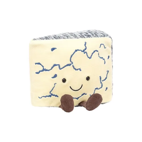 JELLYCAT Interesting Food Синий Vein Сыры Куклы Плюшевая кукла 8 см Высокая