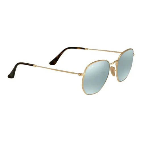 RayBan Металл Нерегулярная форма Солнцезащитные очки Мужской Золотой