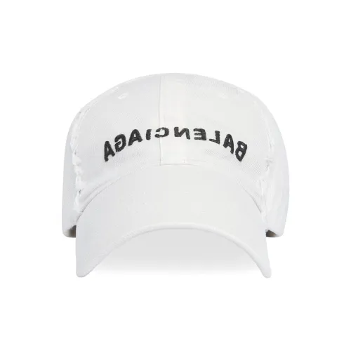 Balenciaga Хлопковая саржа Кепки Унисекс Белый
