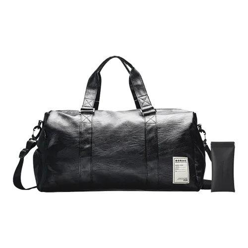 LOHAS Travel PVC Спортивный Сумка Большая Унисекс Черная