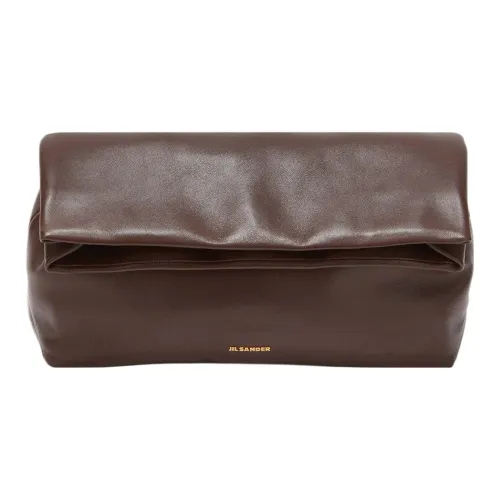 JIL SANDER Телячья кожа Клатч Женские Сливовый