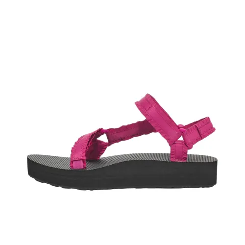 Teva Пляжные сандалии Женские Розовый Фиолетовый