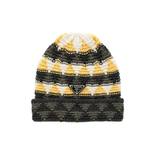 PRADA Шерсть Кашемир Шапки-бини Женские Многоцветный