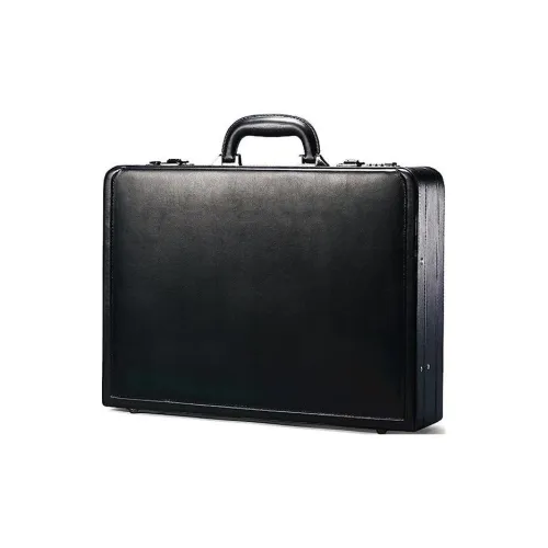 SAMSONITE Коробка из коровьей кожи чемодан сумка большой мужской черный