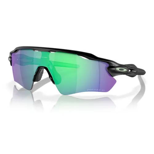 Oakley TR90 Нерегулярная форма Солнцезащитные очки Унисекс Черный