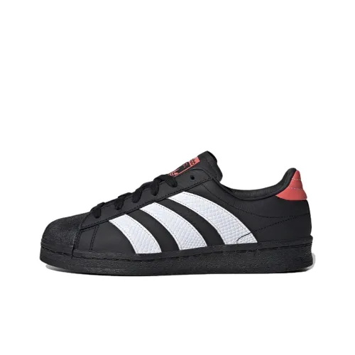 Adidas Originals Superstar 82 Low Топ Скейтборд Кроссовки Унисекс Черный Белый