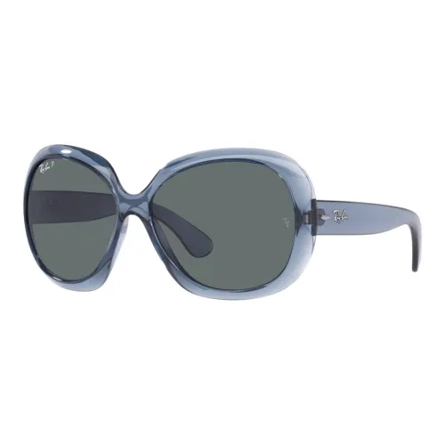 RayBan Пластик Нерегулярная форма Солнцезащитные очки Мужской Прозрачный синий