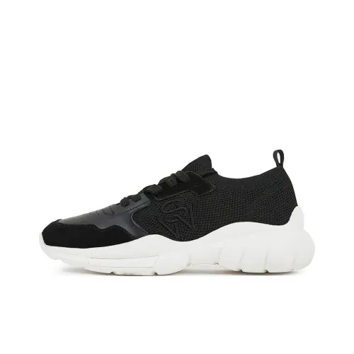 Stuart Weitzman SW 5050 Низкий топ Повседневная обувь Женская Черная