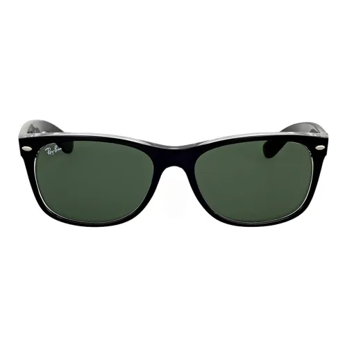 RayBan Nylon Rectangular Sunglasses Unisex Black RayBan Нейлон Прямоугольные Солнцезащитные очки Унисекс Черный