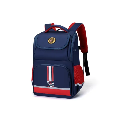 V.NINE Ткань Рюкзак Большой Унисекс Cambridge Синий Красный Розовый