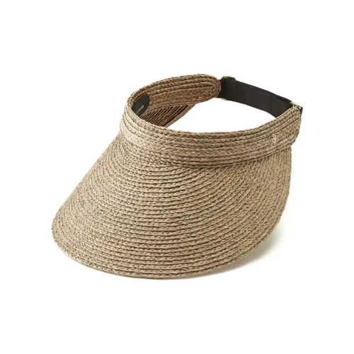 HELEN KAMINSKI Рафия Нейлон Полиуретан Защита от солнца Унисекс Серый Желтый