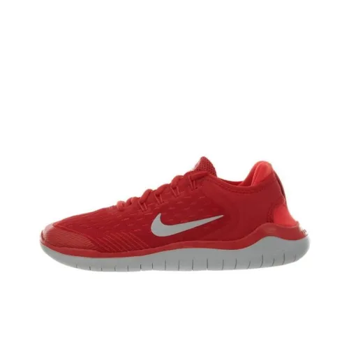 Nike Free RN 2018 Slip-resistant Low Top Беговые кроссовки Женские Red