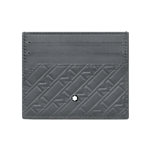 MONTBLANC M_Gram 4810 Коровья кожа Держатель для карт Держатель для карт Мужской Элегантный Серый
