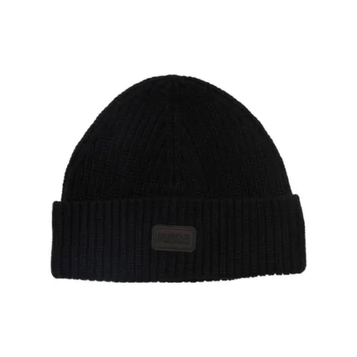 BARBOUR Хлопок Полиамид Wool Beanies Мужской Черный