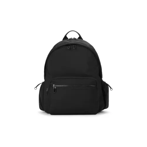 CHARLES KEITH Нейлоновый рюкзак большой женский черный КАМЕЛ