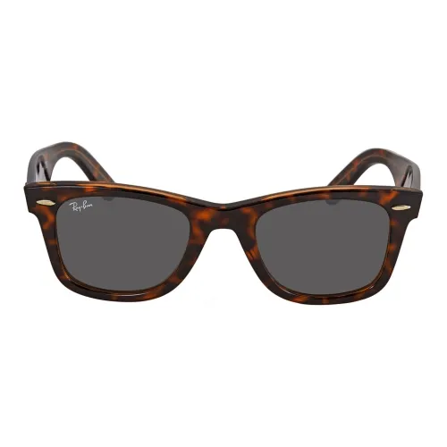 RayBan Ацетат Квадратные Солнцезащитные Очки Унисекс Черепаховый