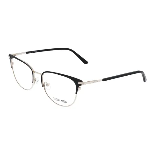 CK Calvin Klein Металл Овал Оправы для очков Унисекс Черный