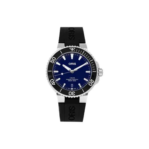 Oris Diving Collection Автоматический Механический Механизм Мужские Часы Часы 39,5 мм Синий Циферблат