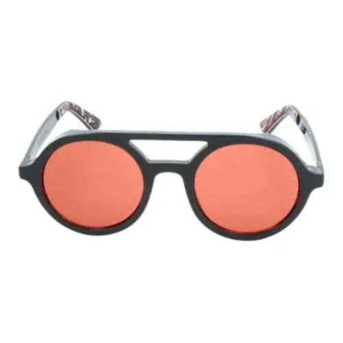 Jimmy Choo Нерегулярная форма Солнцезащитные очки Мужской Черный