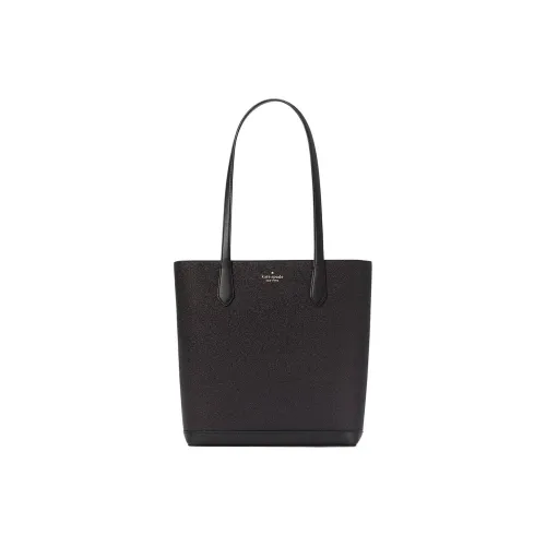 Kate Spade Блестящий Розовый Ткань Тоут Сумка Сумка для покупок Сумка на плечо Сумка Женская Черная