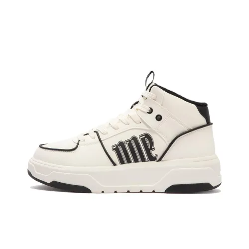 361° Противоскользящие Износостойкие Дышащие Легкие Высокие Кроссовки для скейтбординга Женские Черно-белые