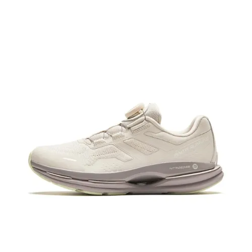 ANTA UNIQUE Амортизация Износостойкие Низкие Кроссовки для Бега Женские Серый Серебряный