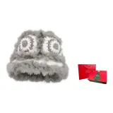 Серый Lion Dance Шляпа + Рождественская Коробка