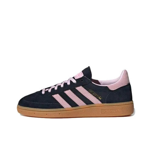 Adidas Originals HANDBALL SPEZIAL Скейтборд Кроссовки Низкие Розовые Черные Женские
